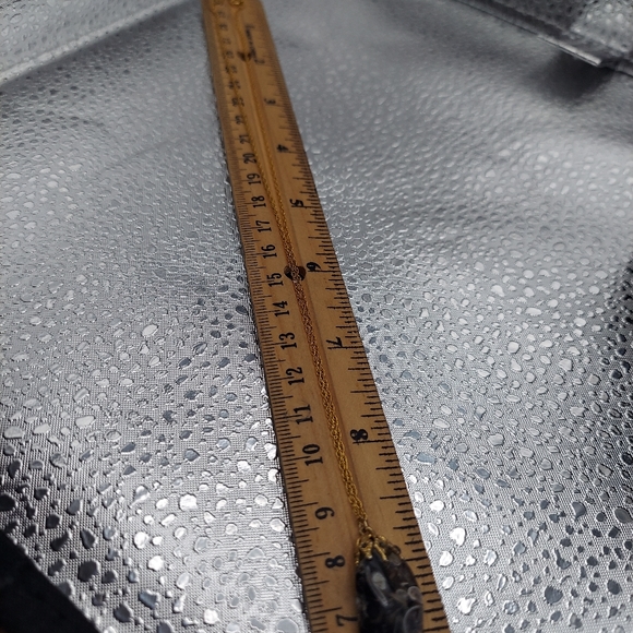 14kt Gf Necklace w/Stone Pendant. - Picture 13 of 16